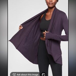 Athleta Women's Deep Purple Cardigan